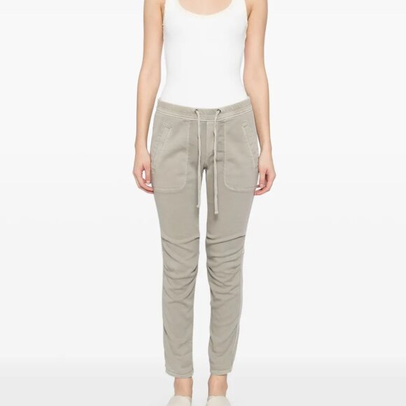James Perse Ivory Soft Drape Casual Drawstring Pants- Ivory Size 1 - Picture 1 of 10
